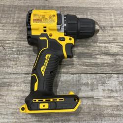AS-IS DEWALT Atomic 20V Lithium-Ion Cordless Compact 1/2 in. Drill/Driver Kit