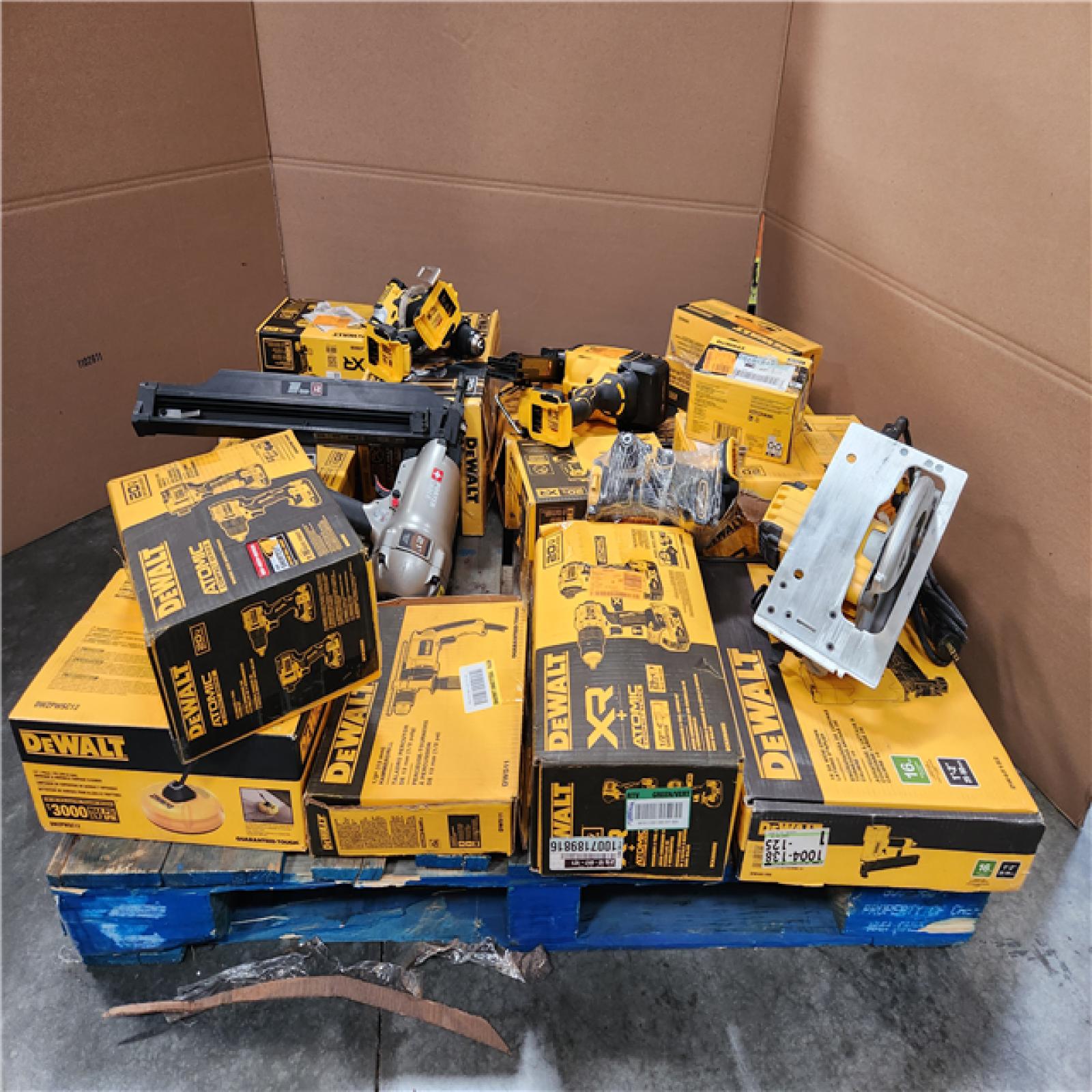 CALIFORNIA AS-IS TOOL PALLET