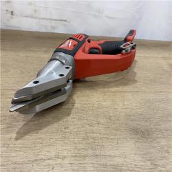 AS-IS Milwaukee 18-Volt Lithium-Ion Cordless 18-Gauge Double Cut Metal Shear (Tool-Only)