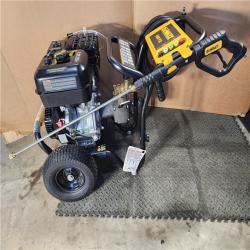 HOUSTON LOCATION - AS-IS (APPEARS LIKE NEW) DEWALT 4400 PSI 4.0 GPM Cold Water Gas Pressure Washer