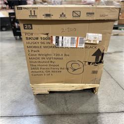 DALLAS LOCATION- AS-IS HUSKY 96 IN. 24 DRAWER MOBILE WORKBENCH