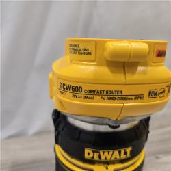 AS-IS Dewalt 20V MAX XR Cordless Compact Router (Tool Only)