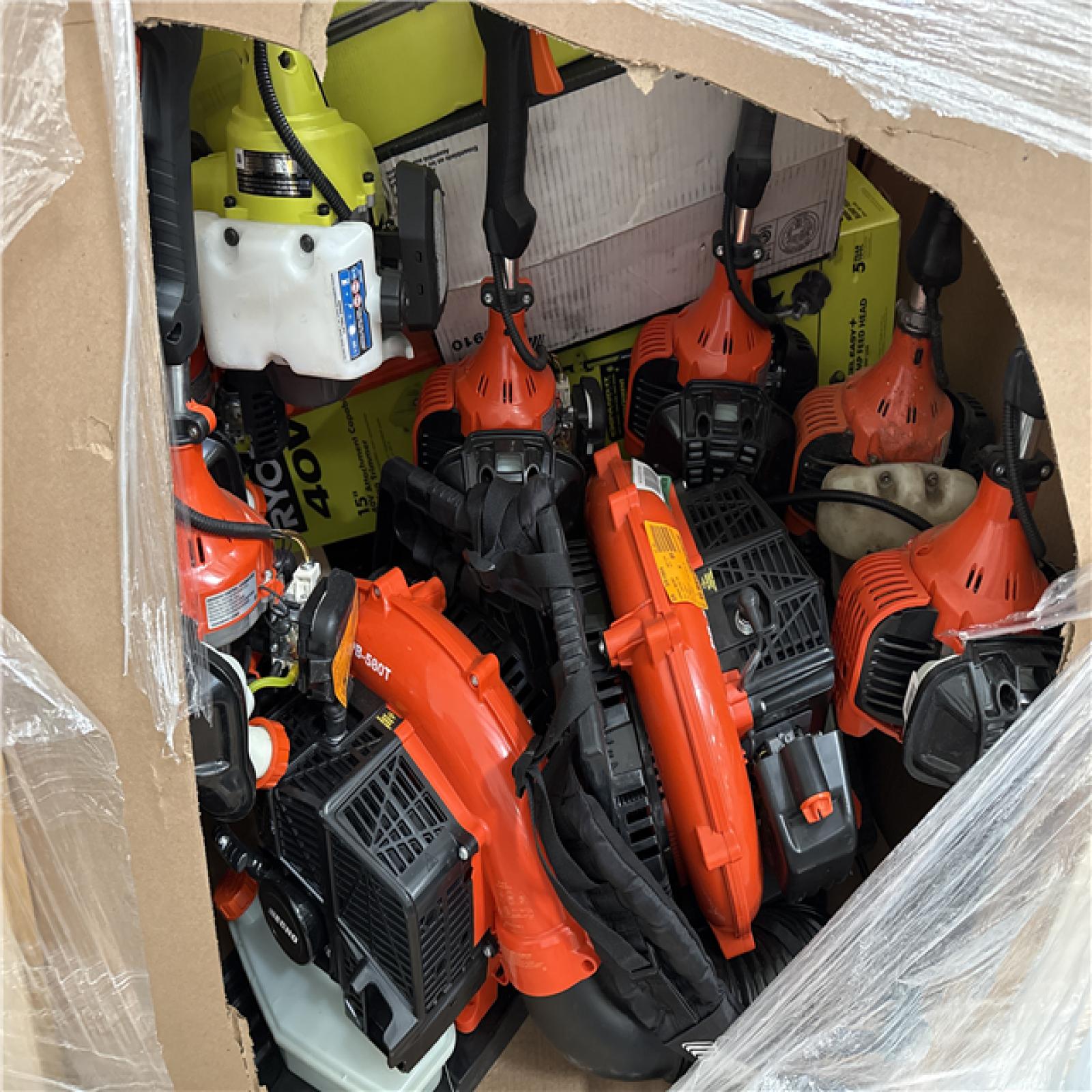 California AS-IS Outdoor Power Equipment