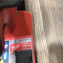 AS-IS Milwaukee  FUEL 18V Lithium-Ion Brushless Battery 8 in. HATCHET Pruning Saw (Tool-Only)