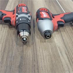 AS-IS Milwaukee M18 18V Cordless Drill/Driver High Performance Combo Kit