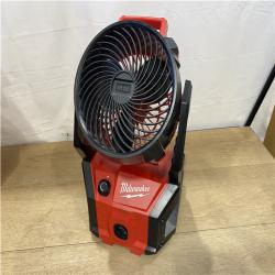AS-IS - Milwaukee 18-Volt Lithium-Ion Brushless Cordless PACKOUT Jobsite Fan (Tool-Only)