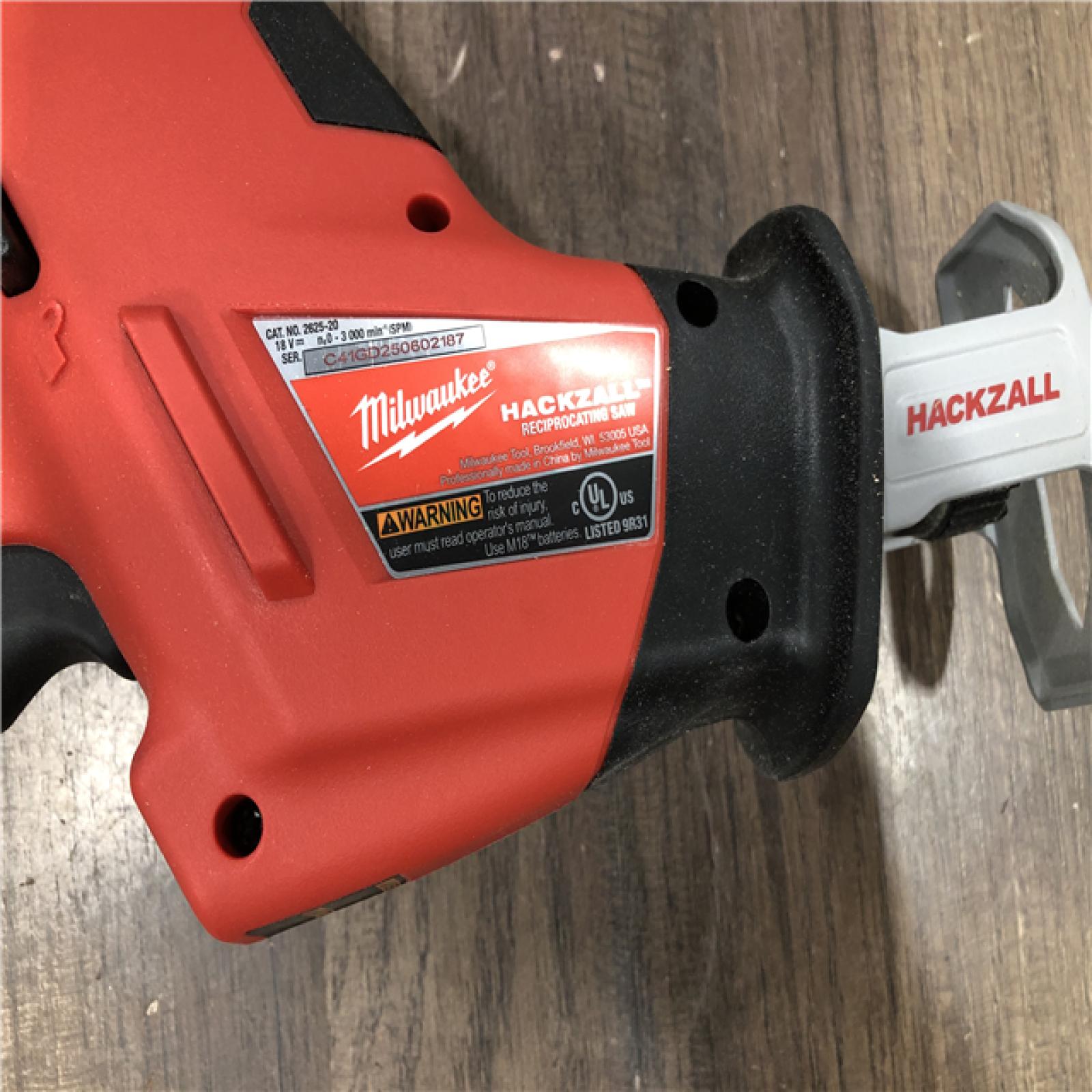 AS-IS Milwaukee  18V Lithium-Ion Cordless HACKZALL Reciprocating Saw (Tool-Only)