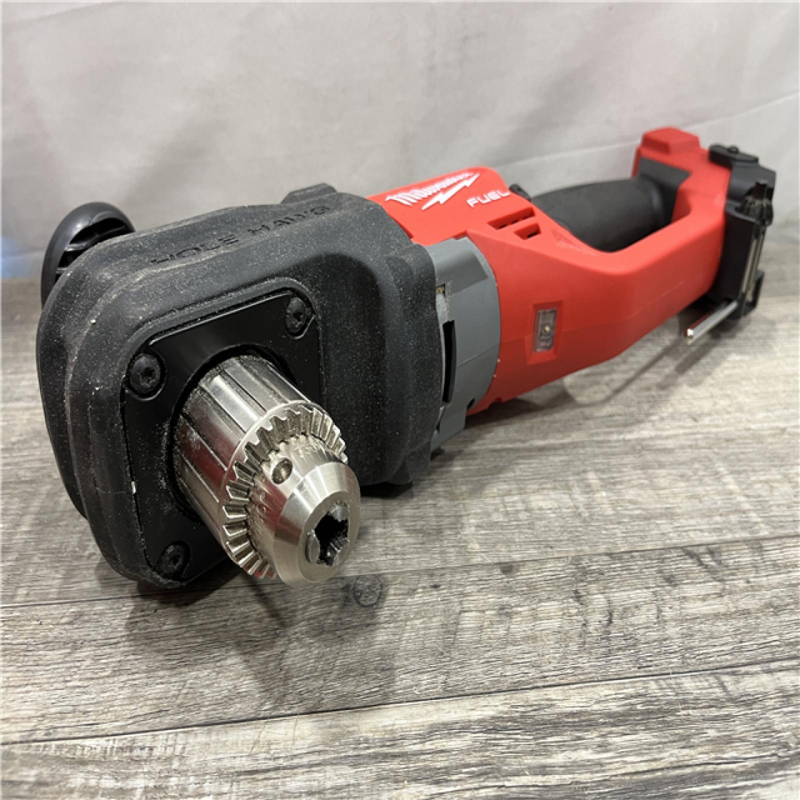 AS-IS Milwaukee FUEL GEN II 18V Lithium-Ion Brushless Cordless 1/2 in. Hole Hawg Right Angle Drill (Tool-Only)