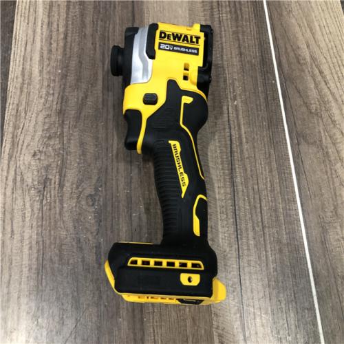 AS-IS DEWALT ATOMIC 20V MAX Cordless Brushless Compact 1/4 in. Impact Driver (Tool Only)