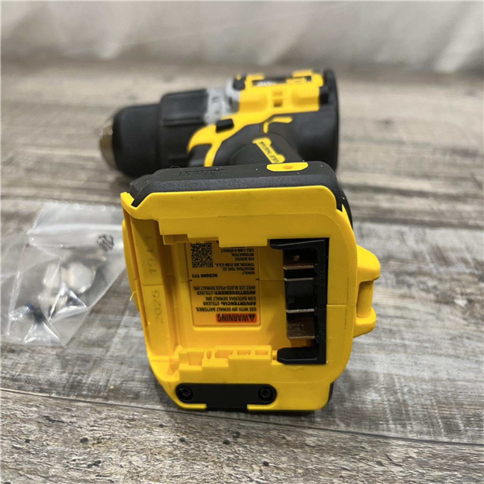 AS-IS DEWALT 20V XR Brushless Cordless 1/2 in. Hammer Drill (Tool-Only)