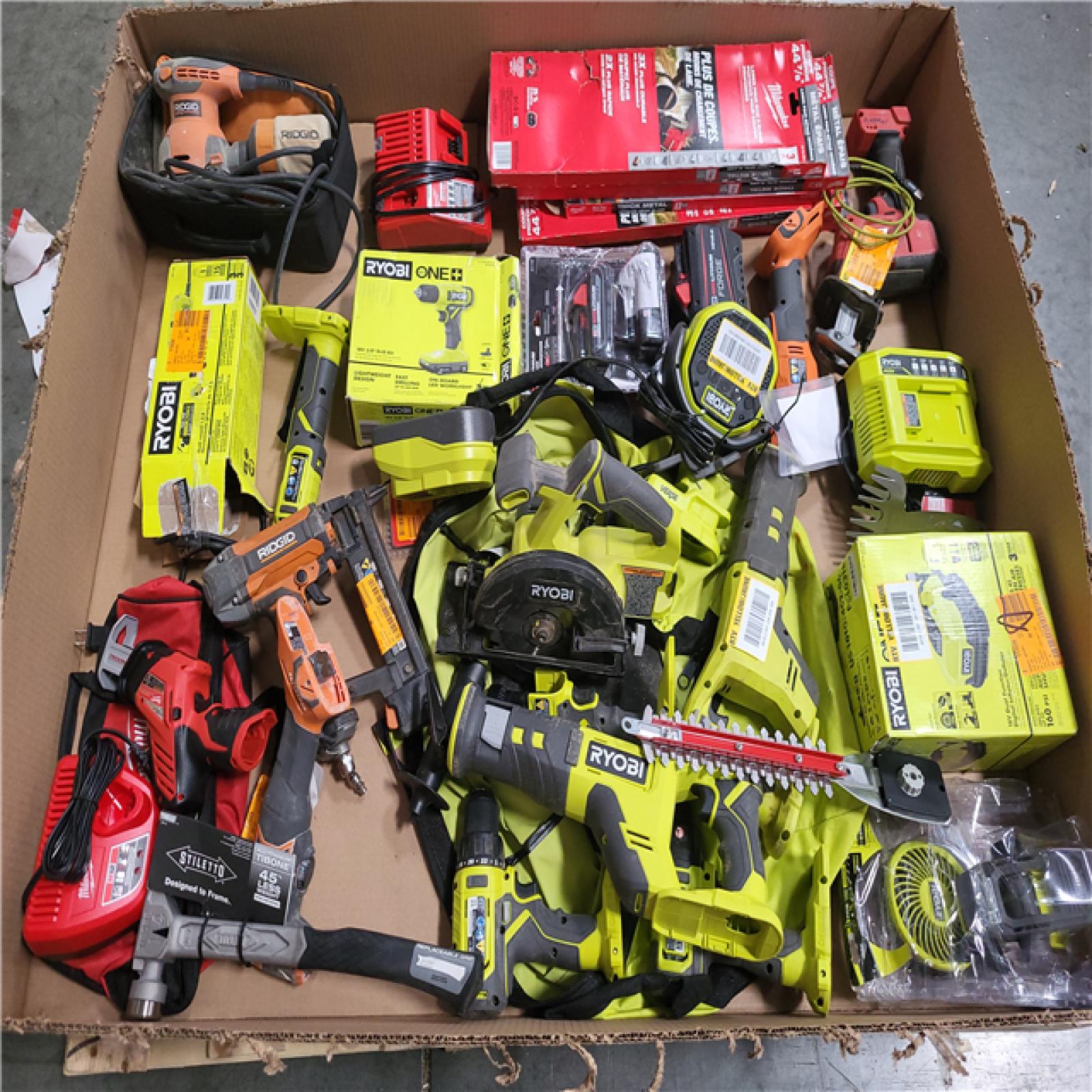 CALIFORNIA AS-IS TOOL PALLET