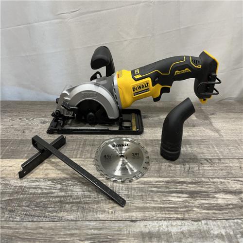 AS-IS DEWALT ATOMIC 20V MAX Cordless Brushless 4-1/2 in. Circular Saw (Tool Only)