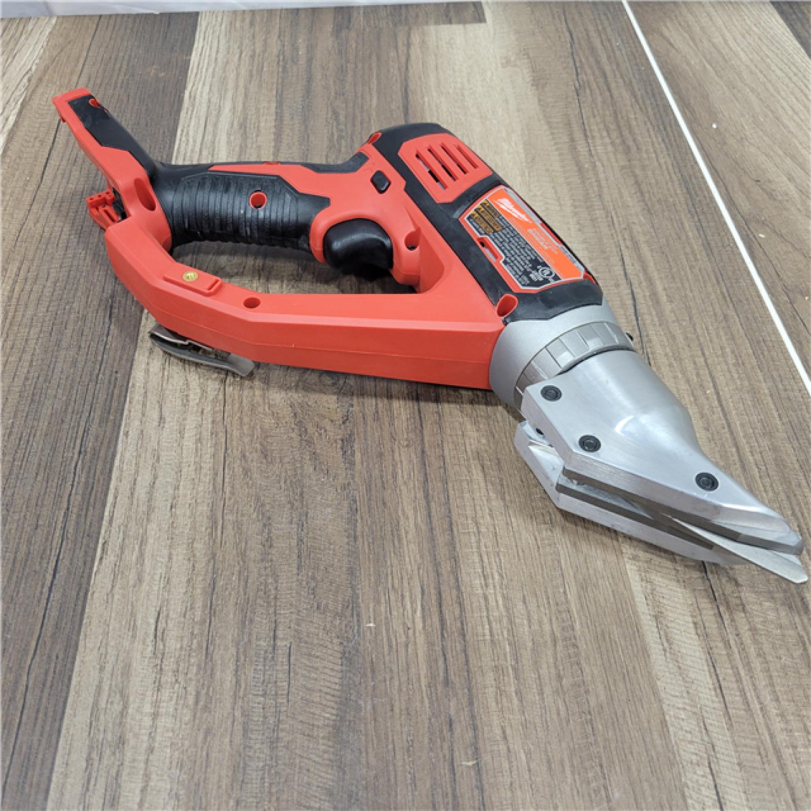 AS-IS Milwaukee M18 18-volt Lithium-ion Cordless 18-gauge Double Cut Metal Shear  Bare Tool