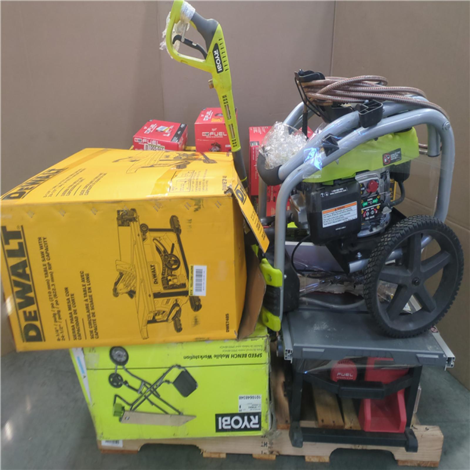 CALIFORNIA AS-IS TOOL PALLET