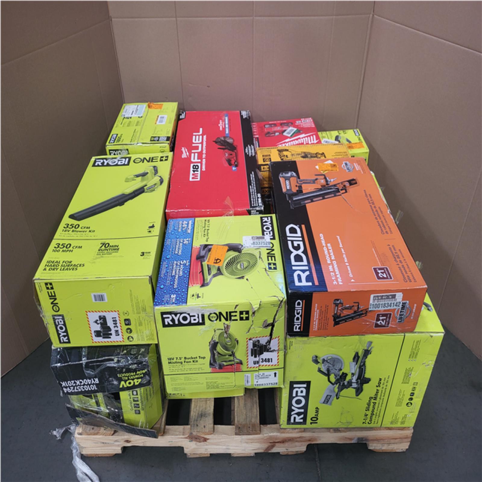 CALIFORNIA AS-IS TOOL PALLET