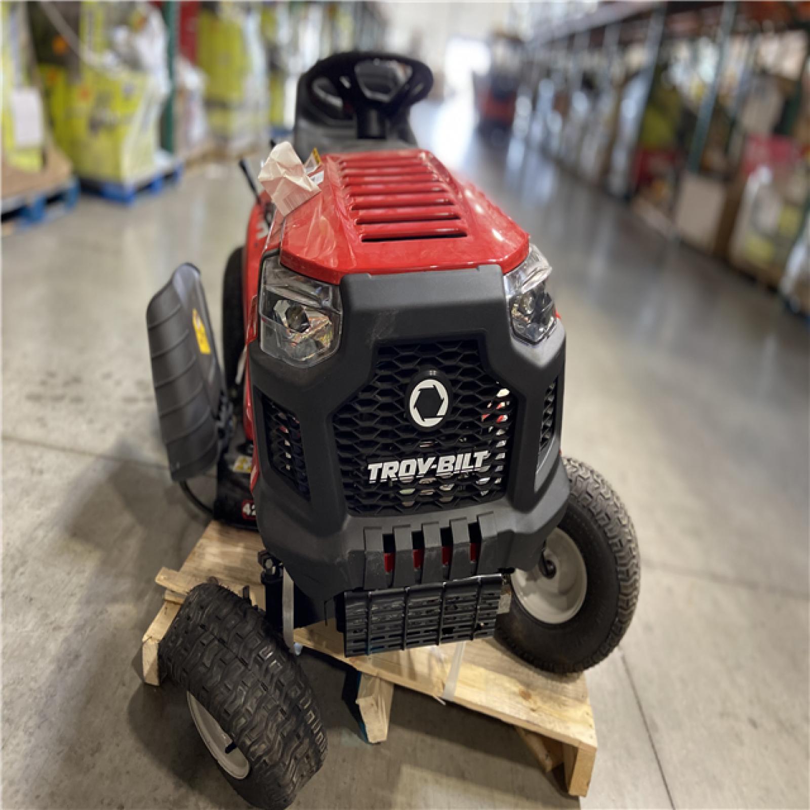 DALLAS LOCATION - Troy-Bilt Pony 42 in. 15.5 HP Briggs and Stratton 7-Speed Manual Drive Gas Riding Lawn Tractor