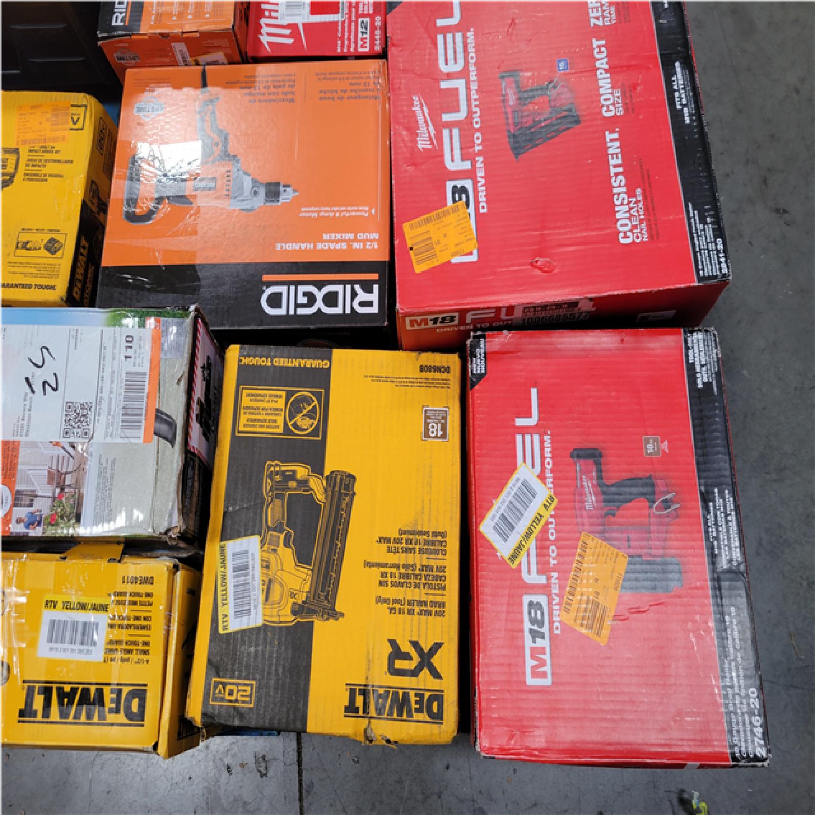 CALIFORNIA AS-IS TOOL PALLET