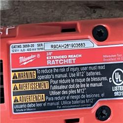 Houston Location AS-IS Milwaukee FUEL Extended reach ratchet