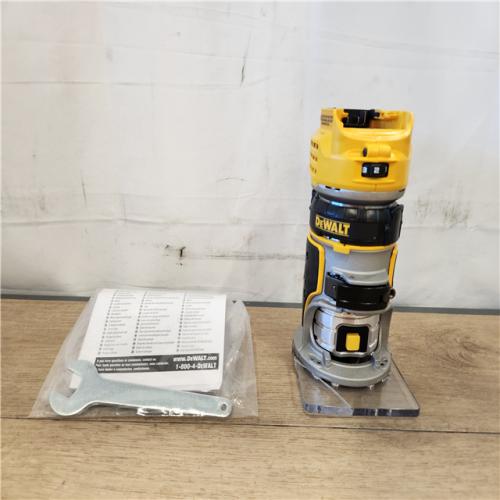 AS-IS- DEWALT 20V MAX XR Cordless Brushless Fixed Base Compact Router (Tool Only)