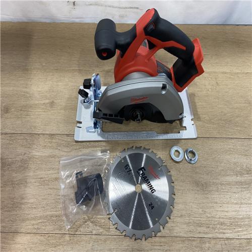 AS-IS Milwaukee 18V Lithium-Ion Cordless 6-1/2 in. Circular Saw (Tool-Only)