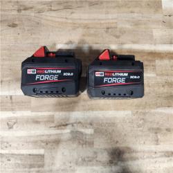 HOUSTON LOCATION - AS-IS MILWAUKEE FORGE BATTERY PACK QTY - 2