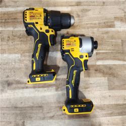 HOUSTON LOCATION - AS-IS (APPEARS LIKE NEW) DEWALT 20V MAX Lithium-Ion 2-Tool Cordless Brushless Combo Kit