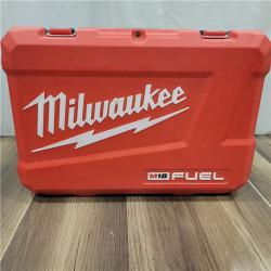 AS-IS  MILWAUKEE M18 FUEL 18V Lithium-Ion Brushless Cordless Hammer Drill and Impact Driver Combo Kit (2-Tool) with 2 Batteries