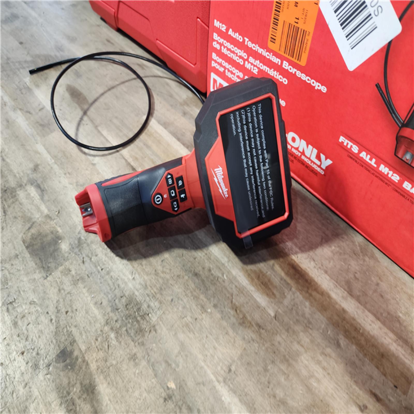 HOUSTON LOCATION - AS-IS (APPEARS LIKE NEW) Milwaukee M12 12V Lithium-Ion Cordless Auto Technician Borescope (Tool Only)