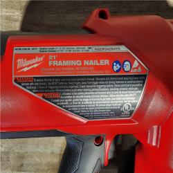 HOUSTON LOCATION - AS-IS (APPEARS LIKE NEW) Milwaukee 2744-20 M18 FUEL 3-1/2 in. 18V 21-Degree Lithium-Ion Brushless Cordless Framing Nailer (Tool-Only)