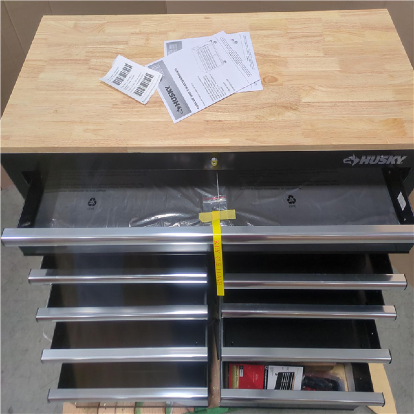 CALIFORNIA AS-IS 46 9-DRAWER MOBILE WORKBENCH