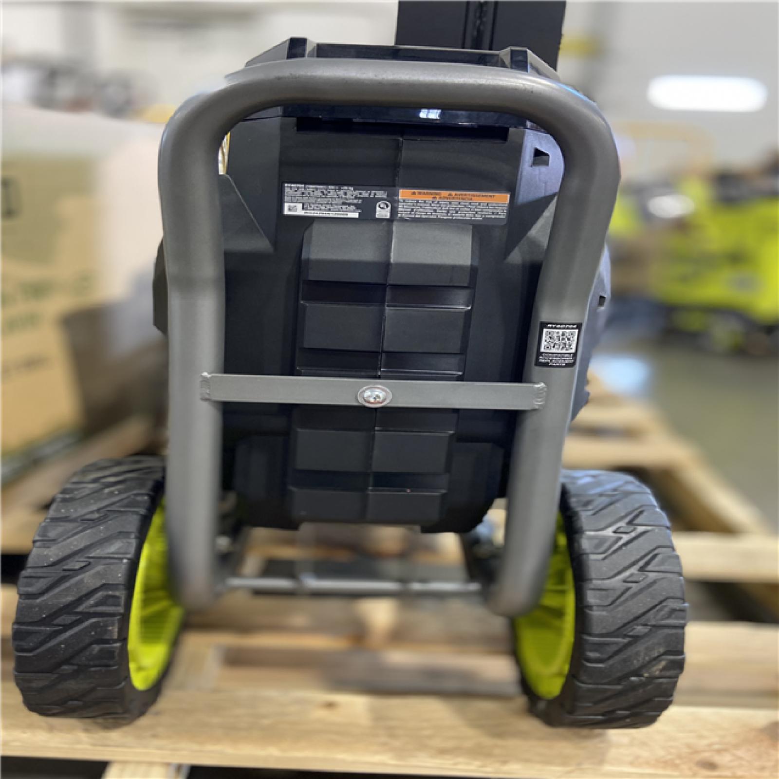 DALLAS LOCATION - RYOBI 40V HP Brushless 12-Ton Kinetic Battery Electric Log Splitter - Tool Only