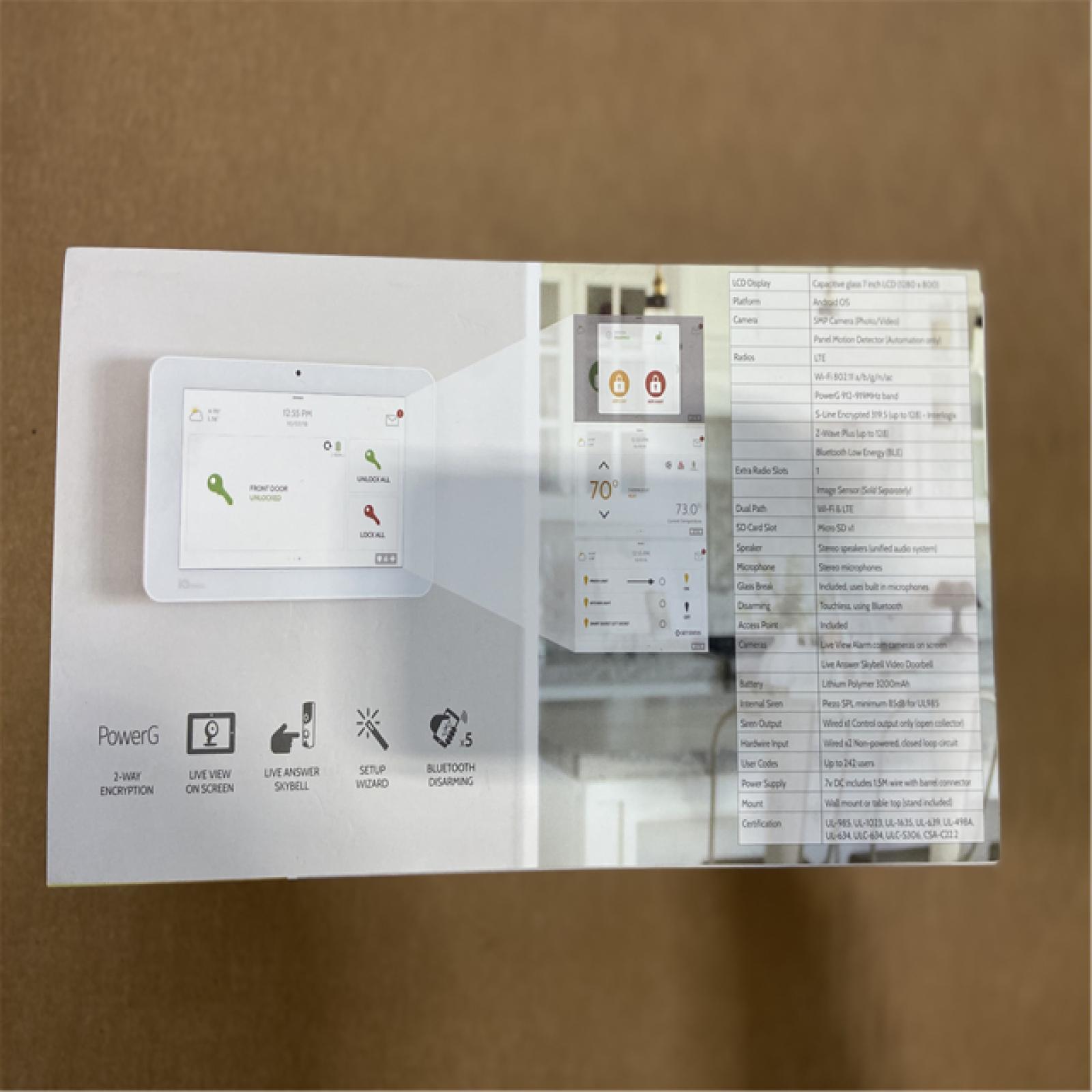 NEW! - Qolsys IQ 2-Plus Security & Smart Home Control Panel AT&T QS9202-1208-840