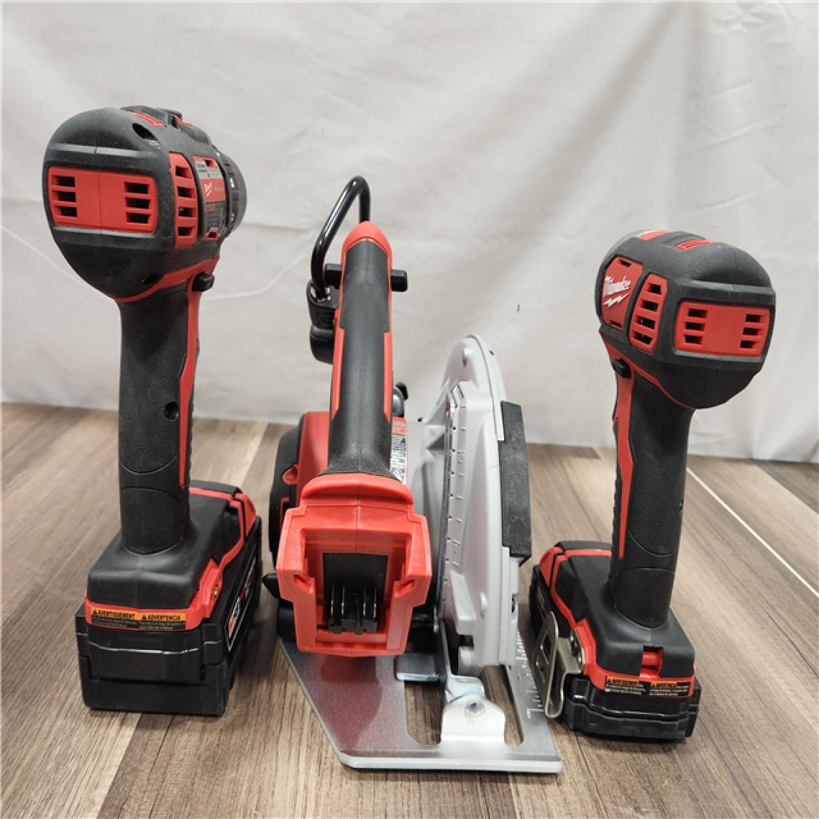 AS-IS- Milwaukee M18 4-Tool Combo Kit