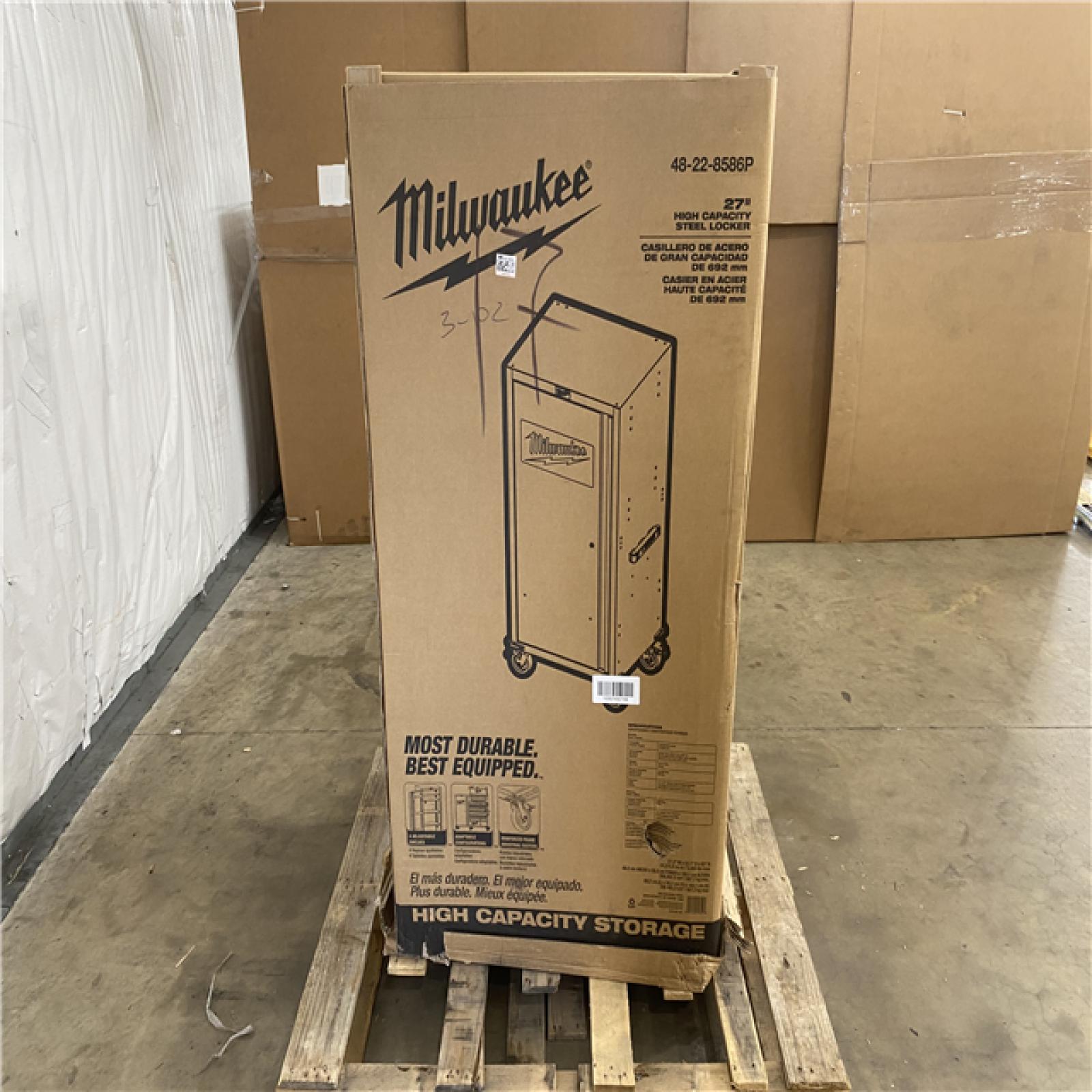 Houston Location AS-IS Milwaukee 27 High Capacity Steel Locker