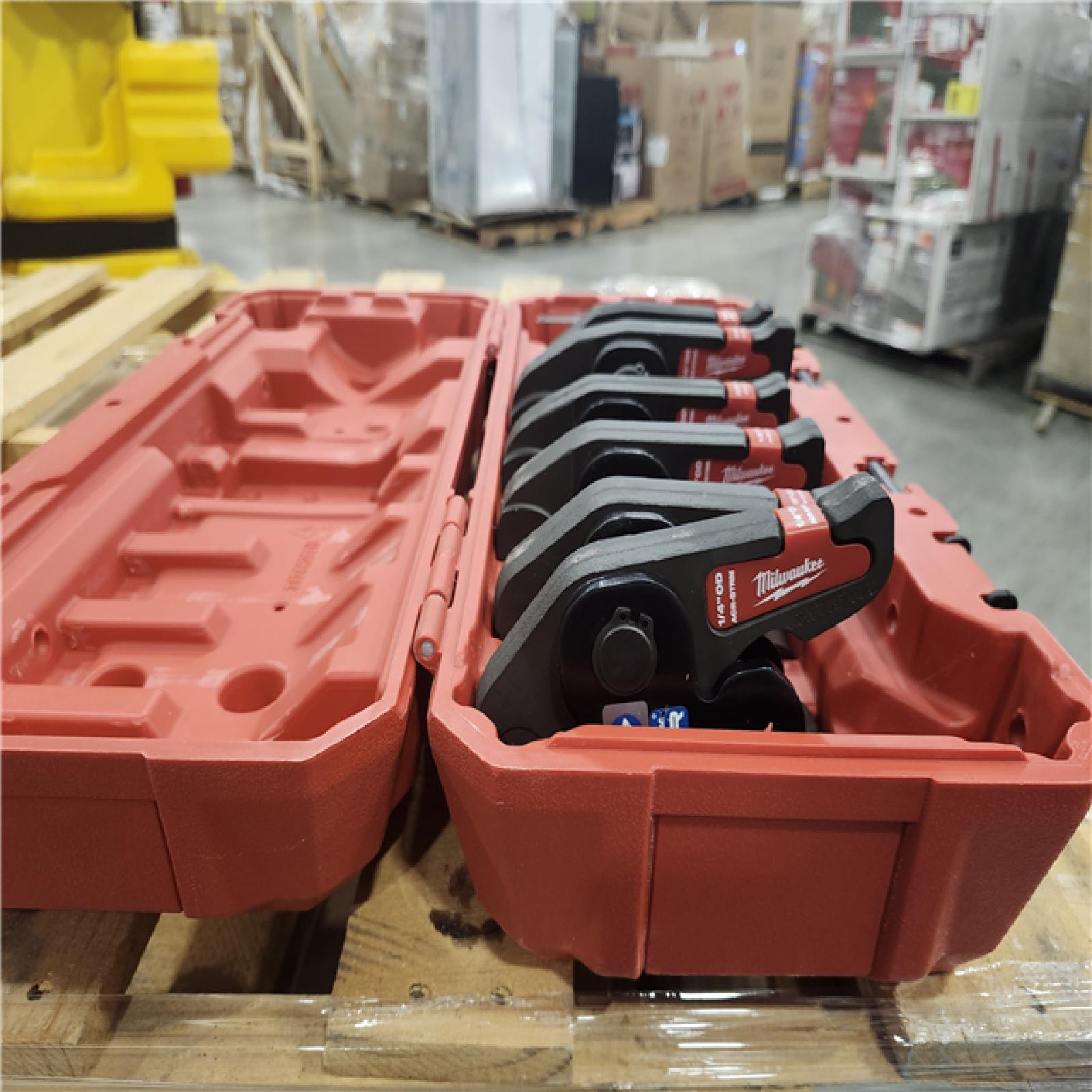 DALLAS LOCATION - M18 Press 1/4 in. - 7/8 in. Copper Press Tool Jaw Set for Streamline ACR Press Fittings (6-Jaws Included)