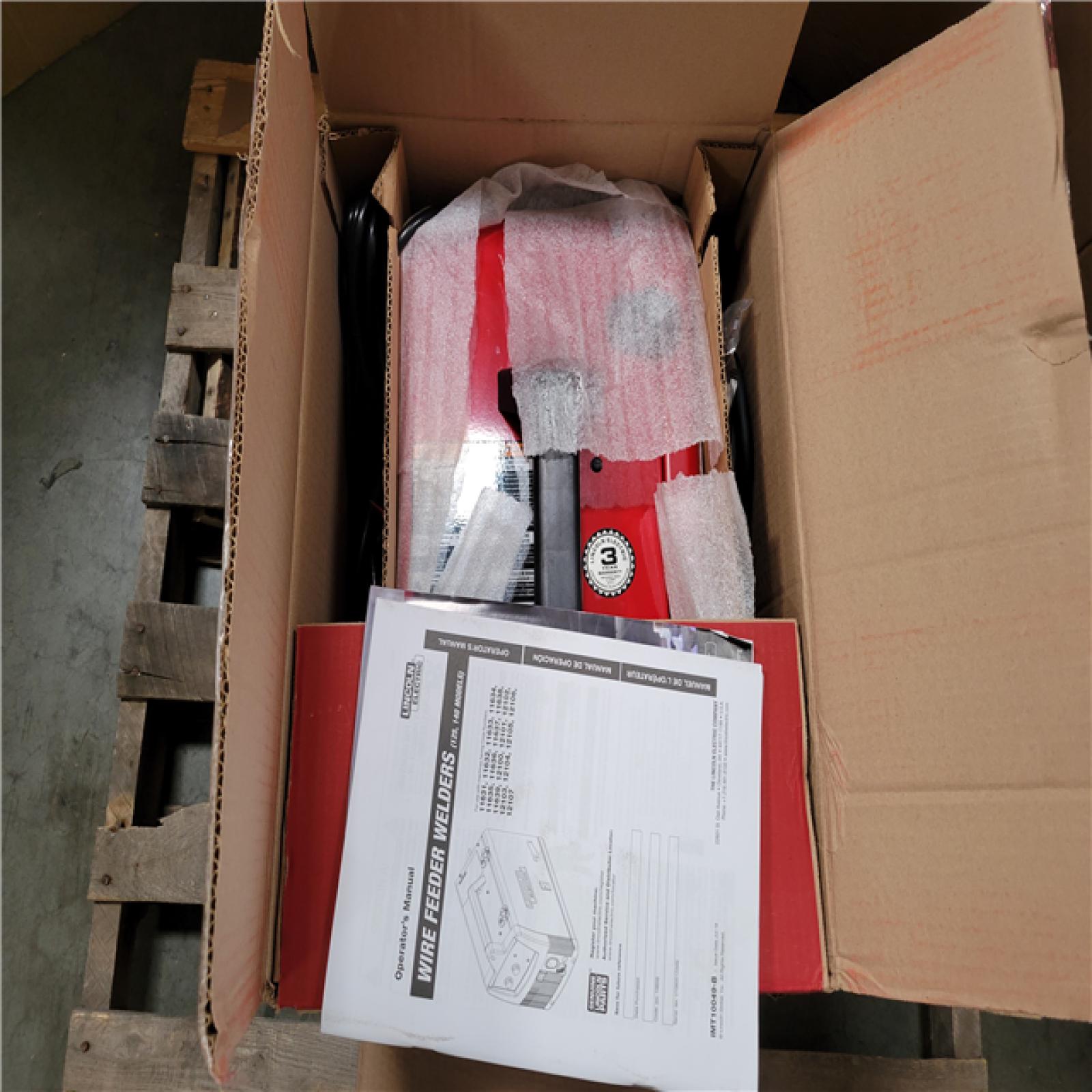 CALIFORNIA AS-IS LINCOLN ELECTRIC 140 WELD-PAK