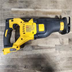 HOUSTON LOCATION - AS-IS FLEXVOLT 60V MAX Cordless Brushless Reciprocating Saw with (1) FLEXVOLT 6.0Ah Battery