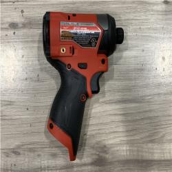 AS-IS Milwaukee FUEL 12V Lithium-Ion Brushless Cordless 1/4 in. Hex Impact Driver (Tool-Only)