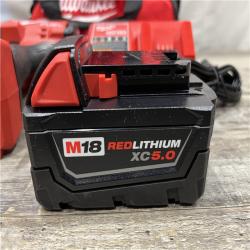 AS-IS Milwaukee FUEL 18V Lithium-Ion Brushless Cordless 1/2 in. Impact Wrench w/Friction Ring Kit