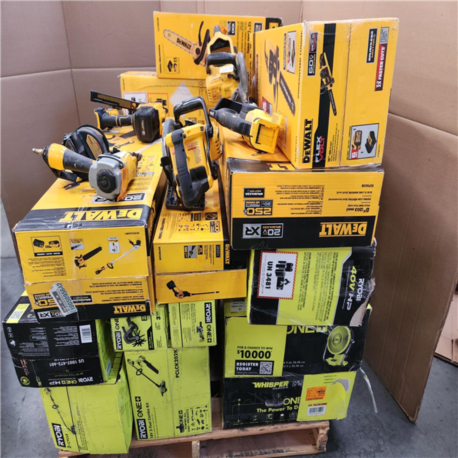 CALIFORNIA AS-IS TOOL PALLET