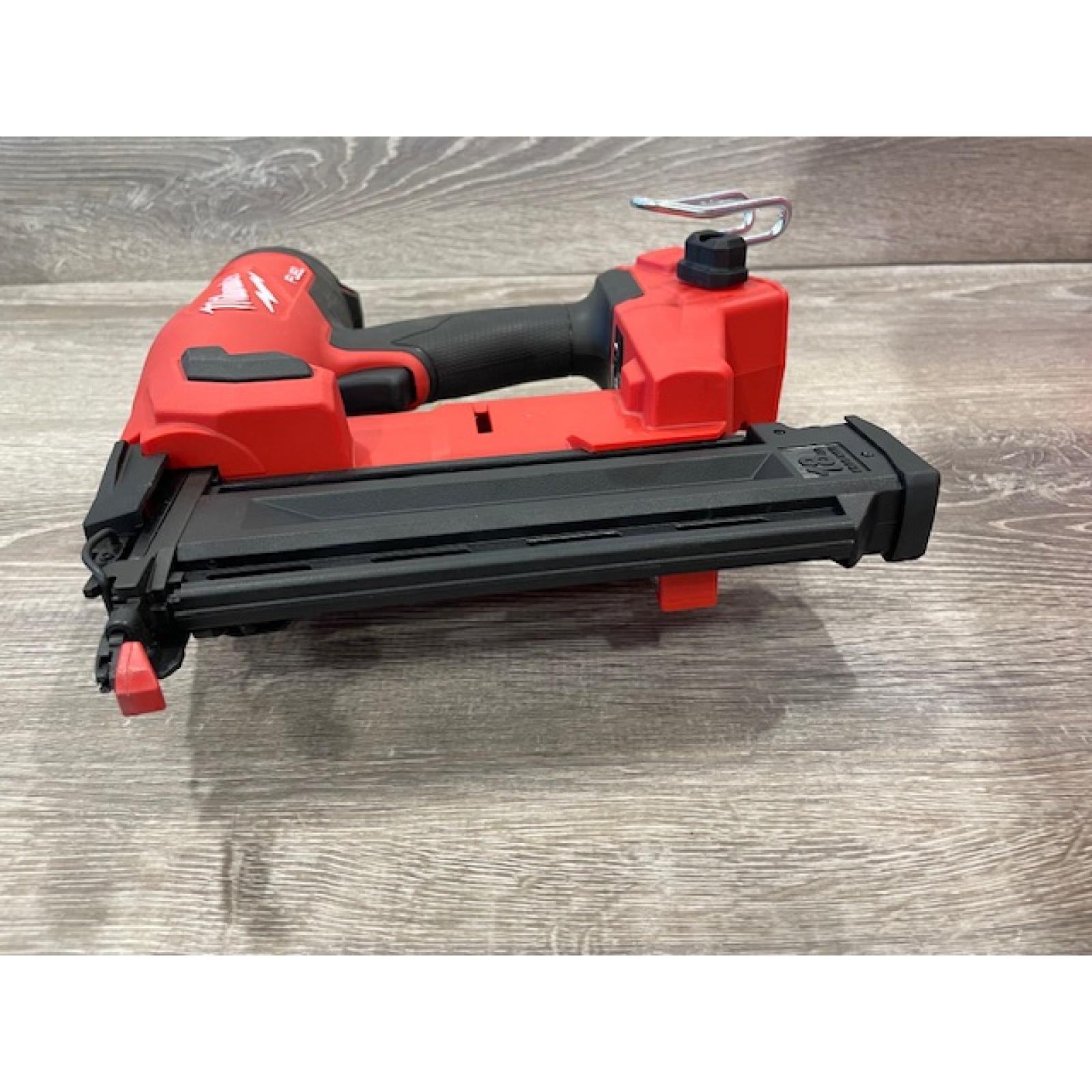 AS-IS Milwaukee FUEL 18-Volt Lithium-Ion Brushless Cordless Gen II 18-Gauge Brad Nailer (Tool-Only)