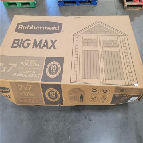 CALIFORNIA AS-IS RUBBERMAID BIG MAX SHED