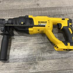 AS-IS DEWALT 20V MAX Cordless Brushless 1 in. SDS Plus D-Handle Concrete and Masonry Rotary Hammer (Tool Only)