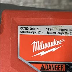 AS-IS Milwaukee FUEL 18-Volt Lithium-Ion Brushless Cordless Coil Roofing Nailer (Tool Only)