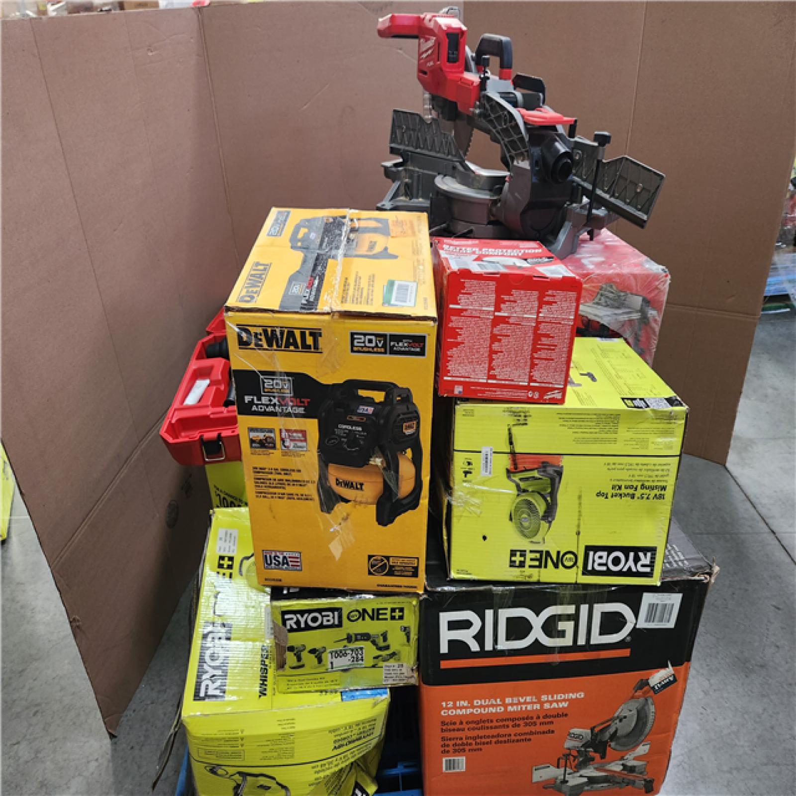 CALIFORNIA AS-IS TOOL PALLET