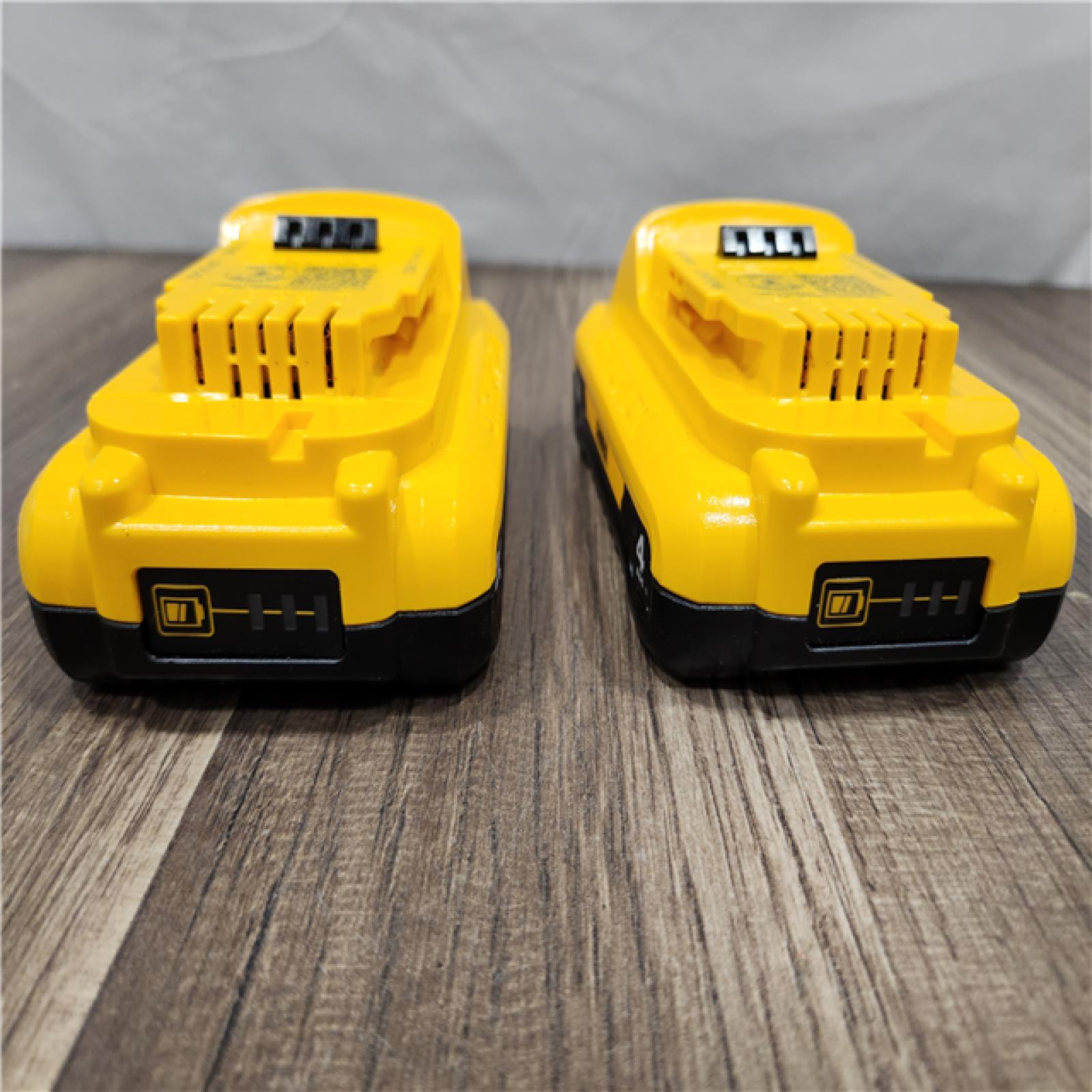 AS-IS - Dewalt 20-Volt MAX Lithium-Ion 4.0 Ah Compact Battery Pack (2-Pack)