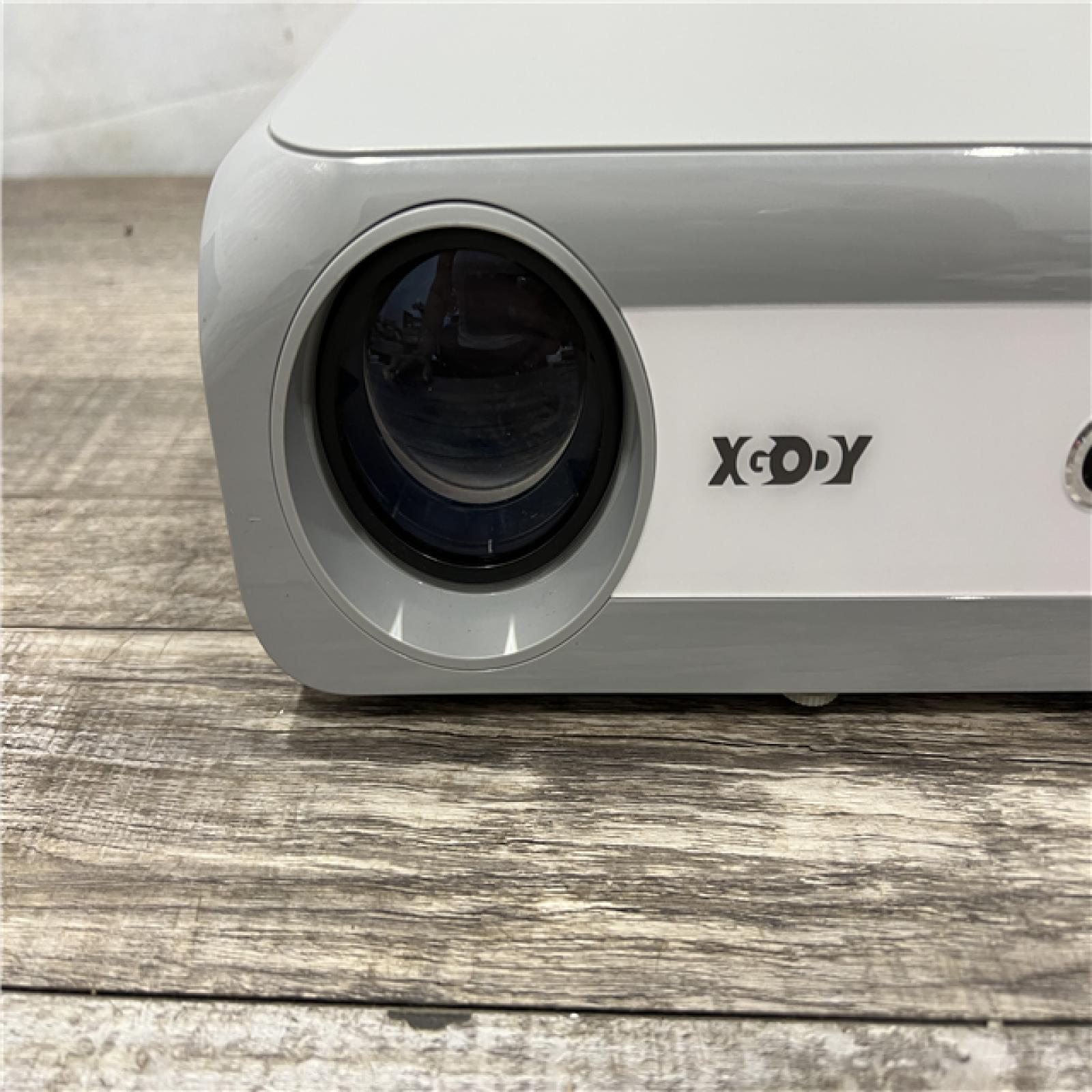 AS-IS XGODY 4K Portable Smart Projector With Built-in Apps