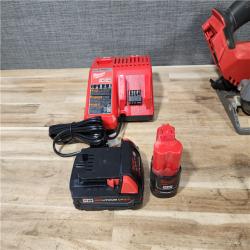 HOUSTON LOCATION - AS-IS MILWAUKEE 3 TOOL COMBO KIT W/ (2) BATTERY & CHARGER
