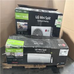 CALIFORNIA AS IS LG MINI SPLIT 18000 BTU