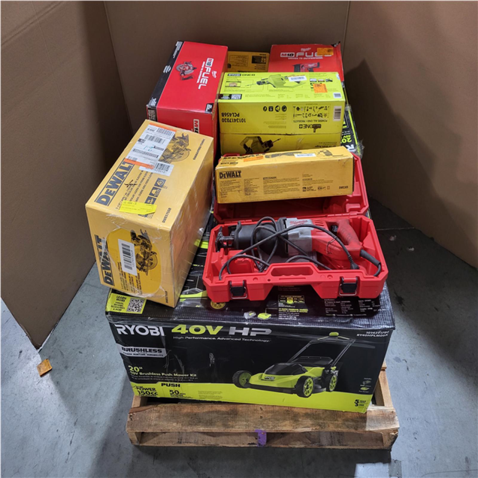 CALIFORNIA AS-IS TOOL PALLET